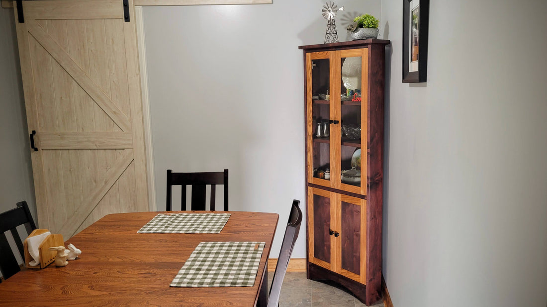 Corner China Cabinet