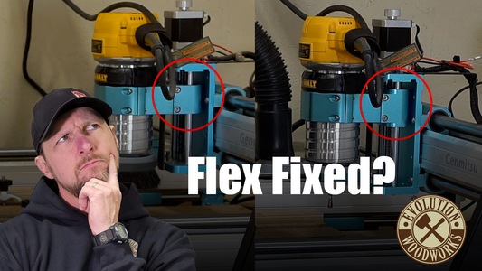 Fixing The Flex On My CNC Router