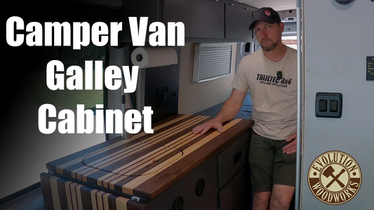 Building A Galley Cabinet For A Camper Van