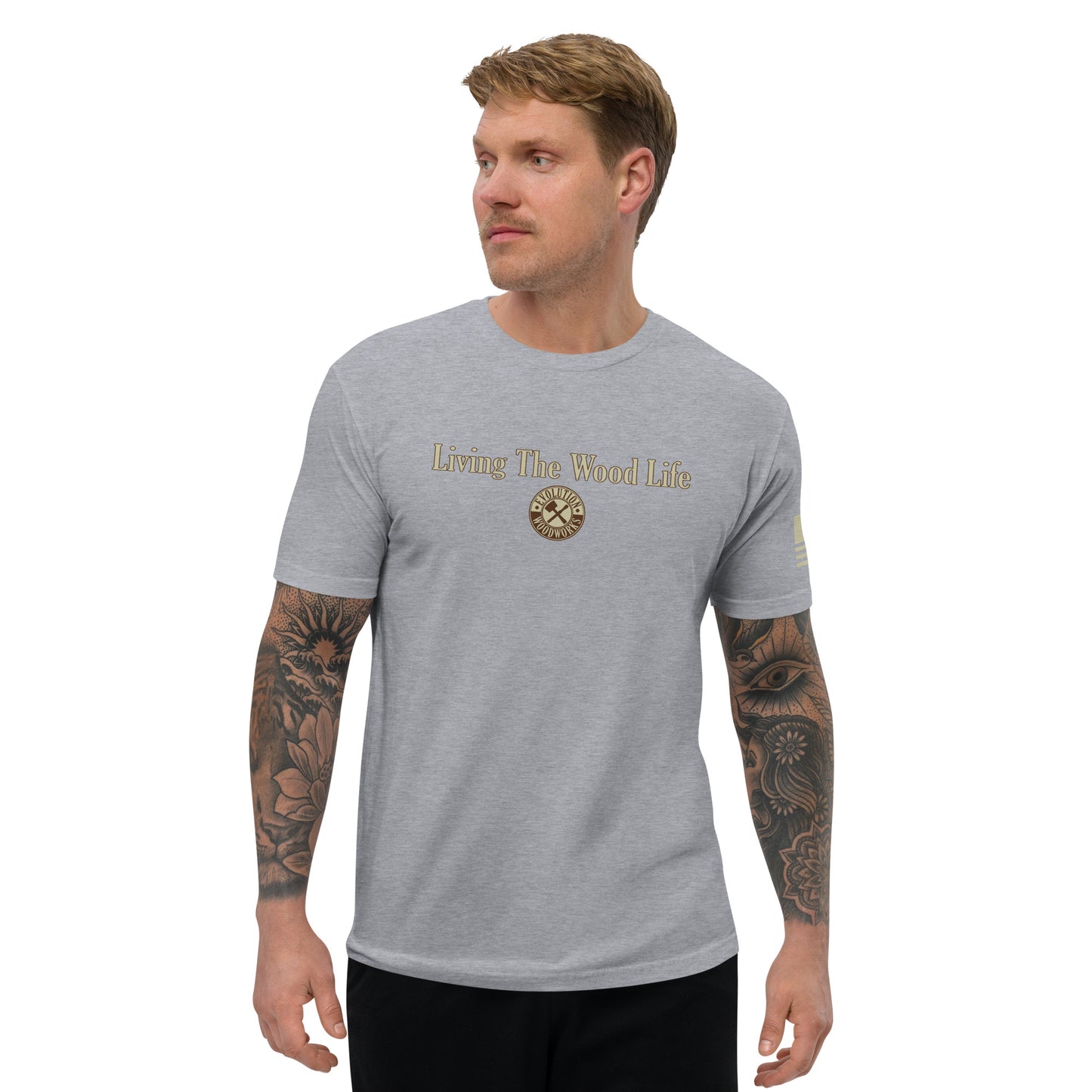 Evolution Woodworks "Living The Wood Life" Short Sleeve T-shirt