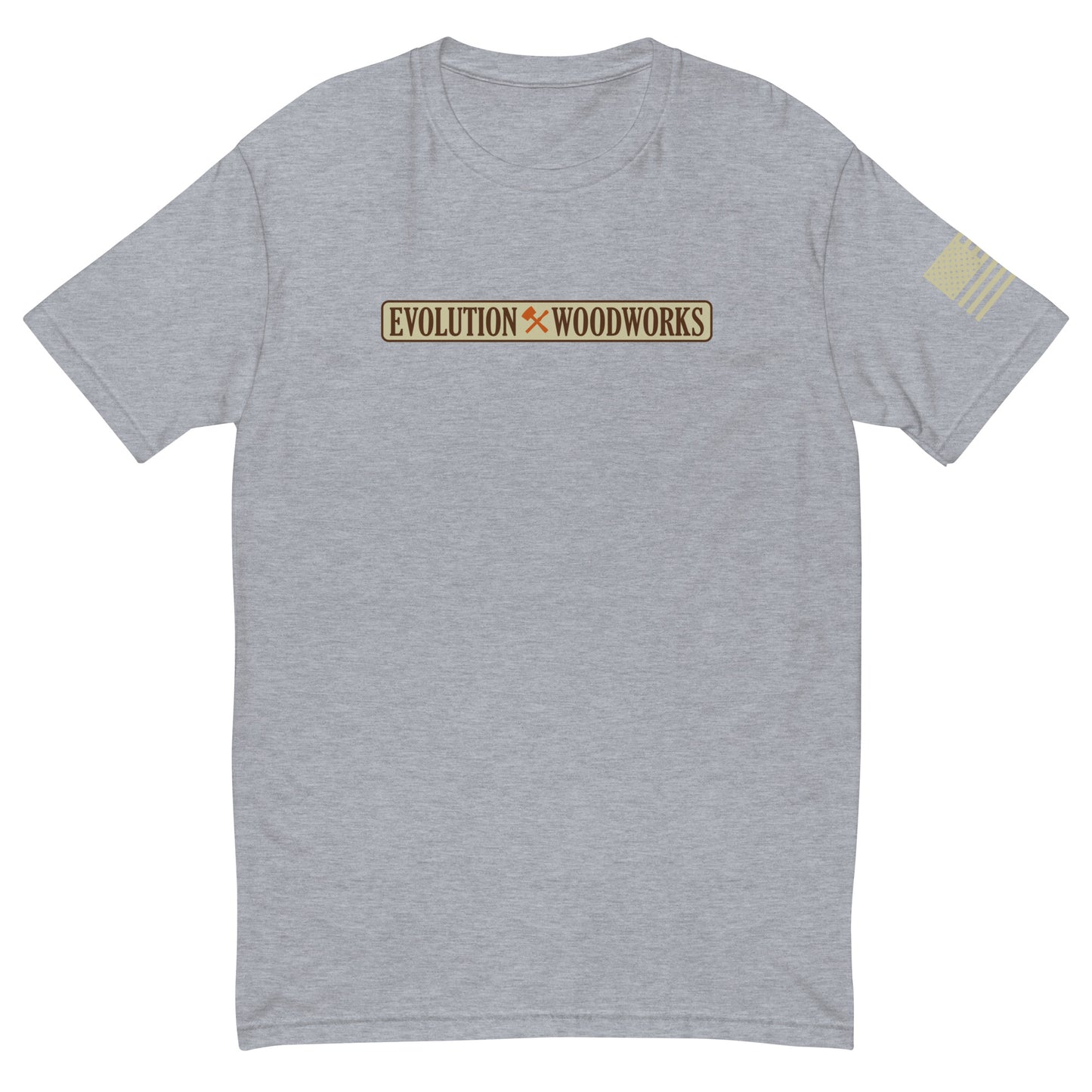 Evolution Woodworks Line Logo Short Sleeve T-shirt
