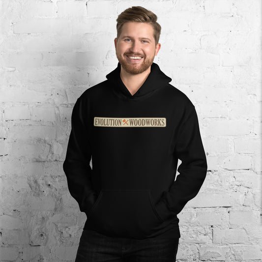 Evolution Woodworks Line Logo Hoodie