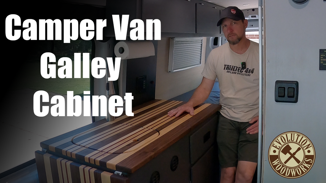 Building A Galley Cabinet For A Camper Van