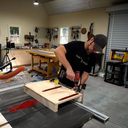 DIY Plans - Crosscut Miter Sled For Table Saws