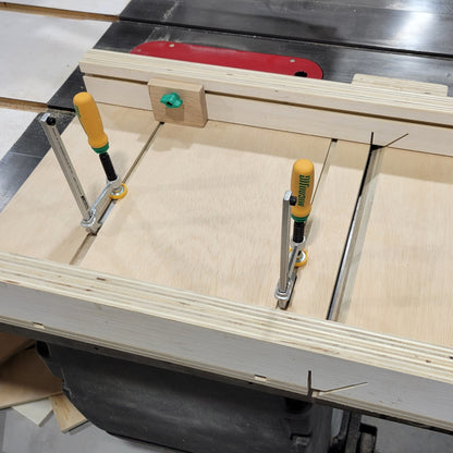 DIY Plans - Crosscut Miter Sled For Table Saws