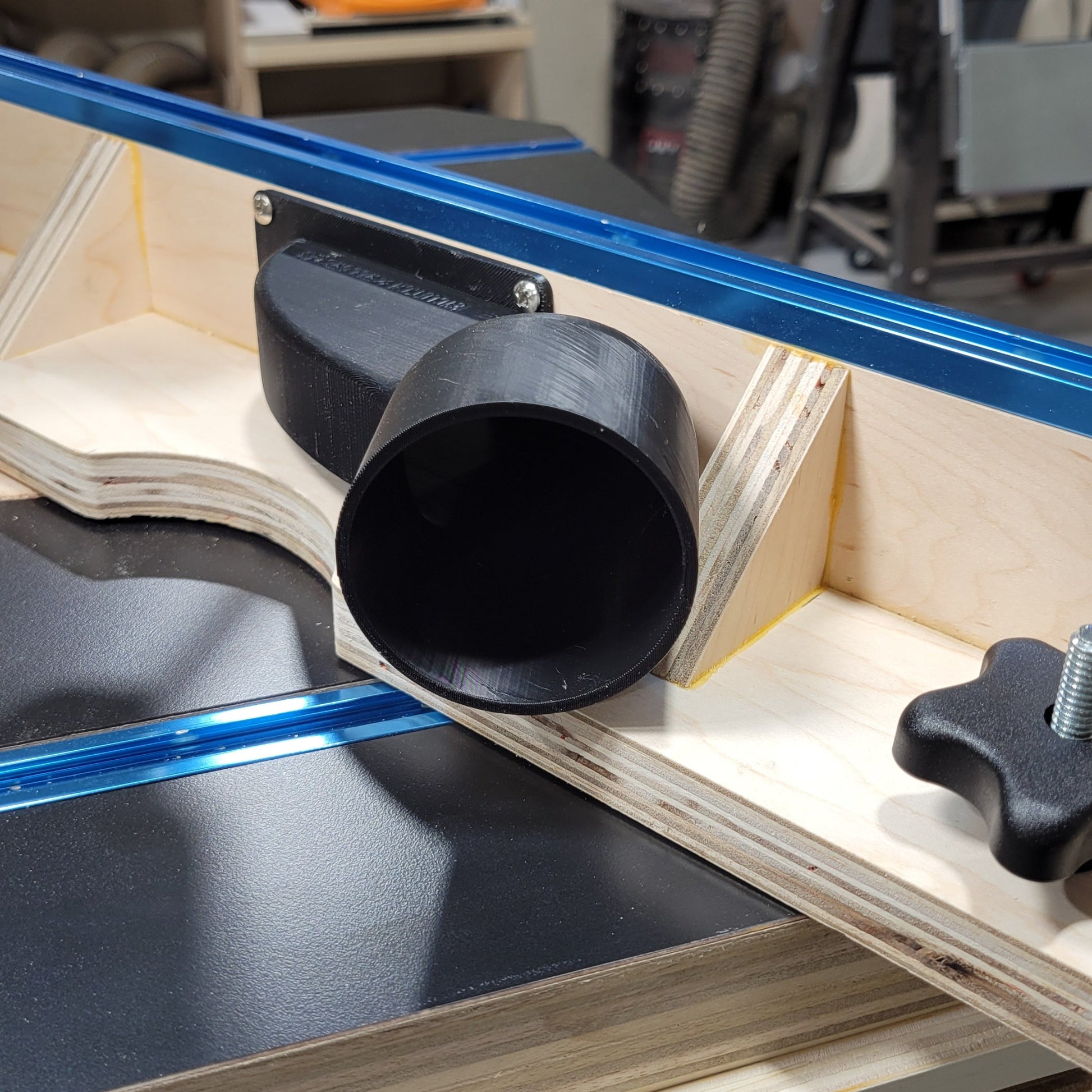 Drill Press Dust Collection Port
