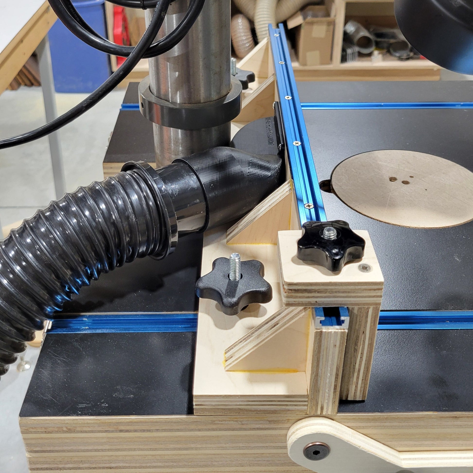 Drill Press Dust Collection Port