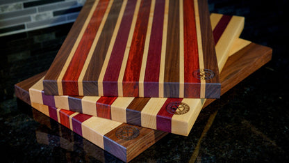 Grand Teton - Edge Grain Hardwood Cutting Boards