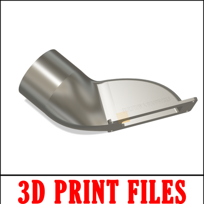 Drill Press Dust Collector Port - 3D Print STL & STEP Bundle