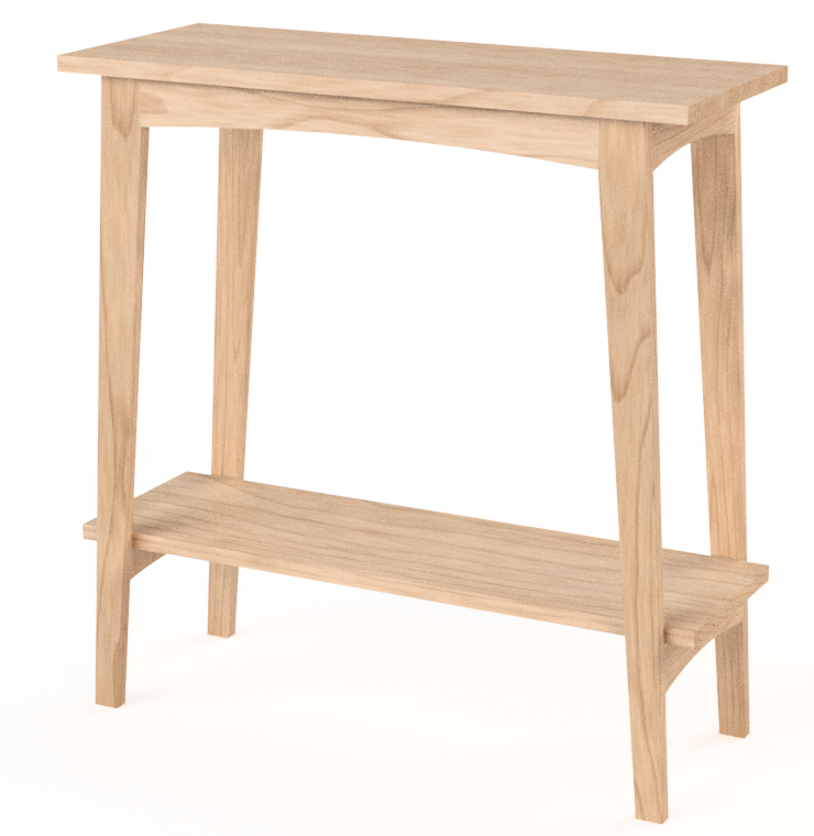 DIY Plans - Modern Console Table