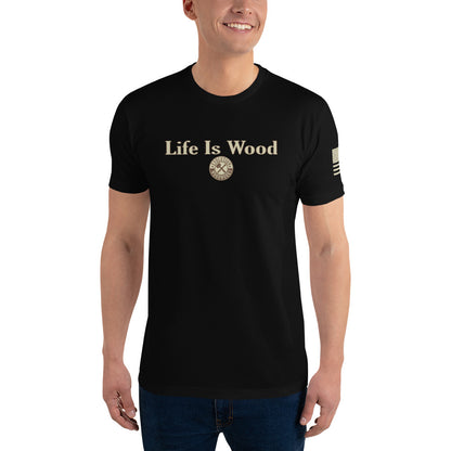 Evolution Woodworks "Life Is Wood" Short Sleeve T-shirt
