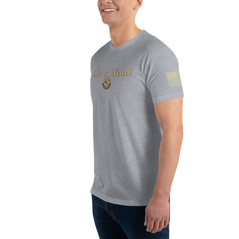 Evolution Woodworks "Life Is Wood" Short Sleeve T-shirt