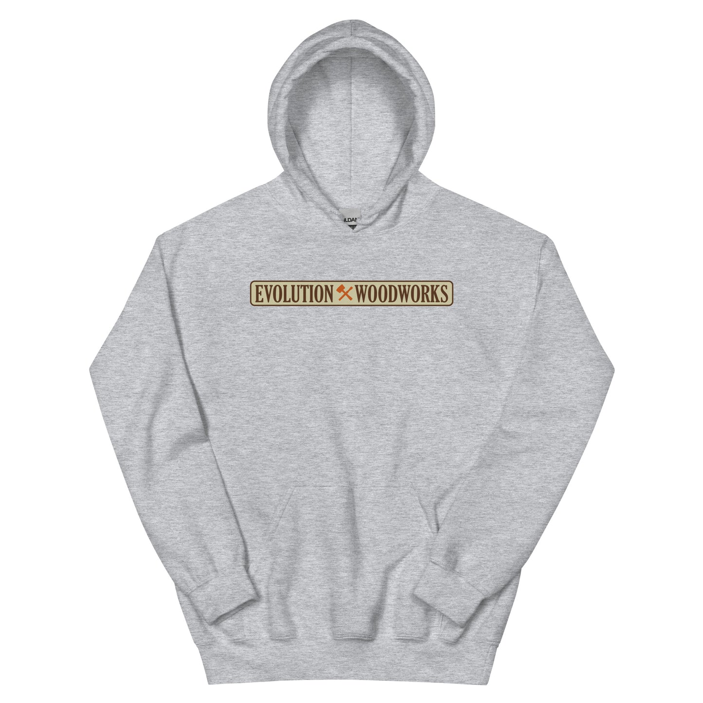 Evolution Woodworks Line Logo Hoodie